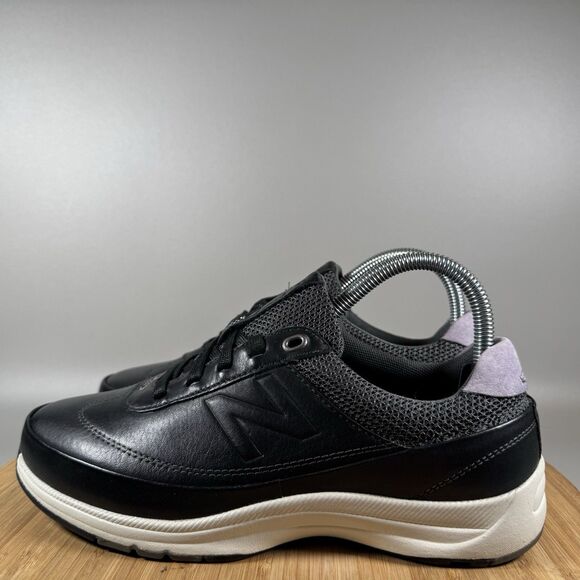 S New Balance 980 Womens 7.5 D WW980BK Black Running Shoes Lace Up Low Top NEW - Picture 3 of 8
